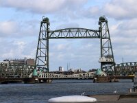 NL, Zuid-Holland, Rotterdam,  Lift-bridge 1, Saxifraga-Foto Fitis-Sytske Dijksen