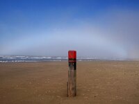 NL, Noord-Holland, Texel, Fog bow, Paal 9 72, Saxifraga-Foto Fitis-Sytske Dijksen