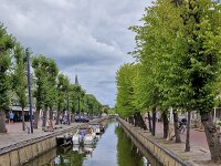 Canal De Luts in Dutch village Balk, Friesland, Netherlands  Canal De Luts in Dutch village Balk, Friesland, Netherlands : canal, De Luts, view, urban landscape, urban view, urban, cityscape, water, tree, trees, boat, boats, ship, ships, quai, reflecting, reflection, mirroring, green, Balk, friesland, fryslan, netherlands, holland, dutch, europe, de fryske marren, de friese meren