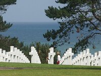 F, Calvados, Colleville-sur-Mer, Cimetiere Americain de Normandie. 3, Saxifraga-Foto Fitis-Sytske Dijksen