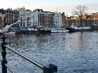 NL, Noord-Holland, Amsterdam, Amstel from Magere Brug 1, Saxifraga-Tom Heijnen