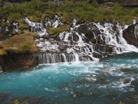 IS, Vesturland, Borgarnes, Hraunfossar 1, Saxifraga-Jan Nijendijk